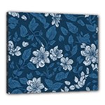 Pattern Flower Nature Canvas 24  x 20  (Stretched)