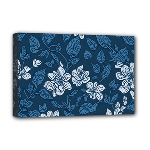 Pattern Flower Nature Deluxe Canvas 18  x 12  (Stretched) from ArtsNow.com