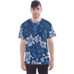 Pattern Flower Nature Men s Sport Mesh T-Shirt