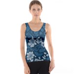 Pattern Flower Nature Women s Basic Tank Top