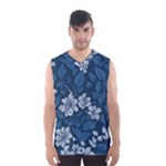Pattern Flower Nature Men s Basketball Tank Top