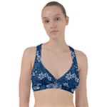 Pattern Flower Nature Sweetheart Sports Bra