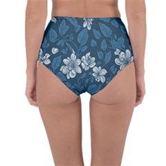 Reversible High-Waist Bikini Bottoms 