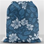 Pattern Flower Nature Drawstring Bag (Large)