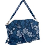 Pattern Flower Nature Canvas Crossbody Bag
