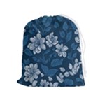 Pattern Flower Nature Drawstring Pouch (XL)
