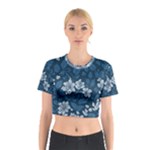Pattern Flower Nature Cotton Crop Top