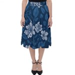 Pattern Flower Nature Classic Midi Skirt