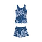 Pattern Flower Nature Kids  Boyleg Swimsuit