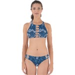 Pattern Flower Nature Perfectly Cut Out Bikini Set