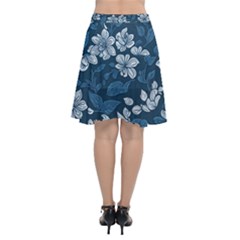 Chiffon Wrap Front Skirt 