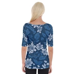 Wide Neckline T-Shirt 