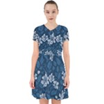 Pattern Flower Nature Adorable in Chiffon Dress
