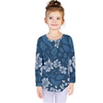 Pattern Flower Nature Kids  Long Sleeve T-Shirt