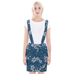 Pattern Flower Nature Braces Suspender Skirt