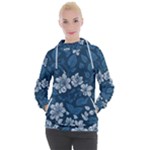 Pattern Flower Nature Women s Hooded Pullover