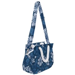 Rope Handles Shoulder Strap Bag 