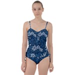 Pattern Flower Nature Sweetheart Tankini Set