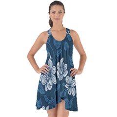 Show Some Back Chiffon Dress 