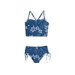 Pattern Flower Nature Girls  Tankini Swimsuit