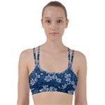 Pattern Flower Nature Line Them Up Sports Bra