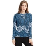 Pattern Flower Nature Women s Long Sleeve Rash Guard