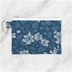 Pattern Flower Nature Canvas Cosmetic Bag (Medium)