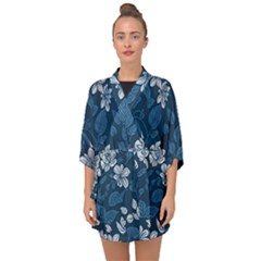 Half Sleeve Chiffon Kimono 