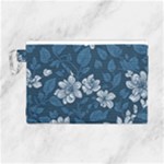 Pattern Flower Nature Canvas Cosmetic Bag (Large)