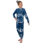 Pattern Flower Nature Kids  Long Sleeve Set 