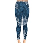 Pattern Flower Nature Inside Out Leggings