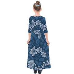 Kids  Quarter Sleeve Maxi Dress 