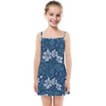 Pattern Flower Nature Kids  Summer Sun Dress