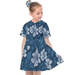 Pattern Flower Nature Kids  Sailor Dress