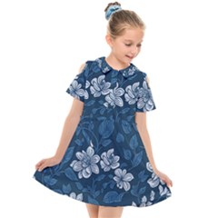 Kids  Short Sleeve Shirt Dress 