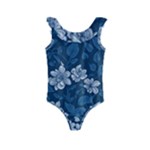 Pattern Flower Nature Kids  Frill Swimsuit