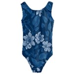 Pattern Flower Nature Kids  Cut-Out Back One Piece Swimsuit