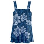Pattern Flower Nature Kids  Layered Skirt Swimsuit