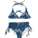 Pattern Flower Nature Kids  Classic Bikini Set