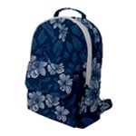 Pattern Flower Nature Flap Pocket Backpack (Large)