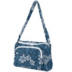 Pattern Flower Nature Front Pocket Crossbody Bag
