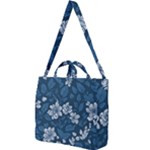 Pattern Flower Nature Square Shoulder Tote Bag