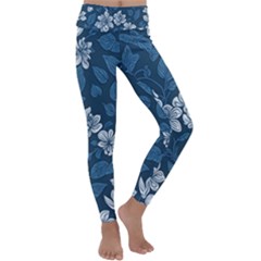 Kids  Lightweight Velour Classic Yoga Leggings 
