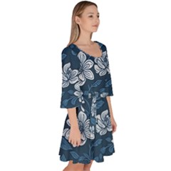 Velour Kimono Dress 