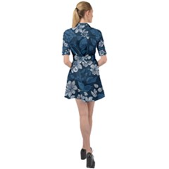 Belted Shirt Dress 