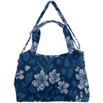 Pattern Flower Nature Double Compartment Shoulder Bag