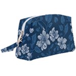 Pattern Flower Nature Wristlet Pouch Bag (Large)