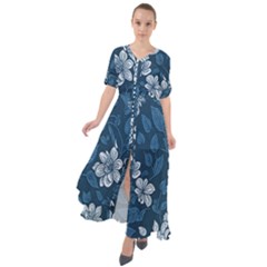 Waist Tie Boho Maxi Dress 