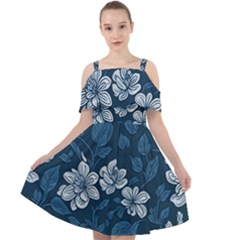 Cut Out Shoulders Dress 