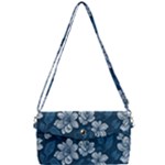 Pattern Flower Nature Removable Strap Clutch Bag